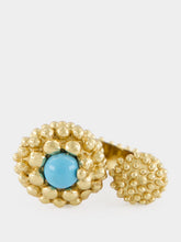 Paola Sighinolfi Karpos 18K Gold and Turquoise Ring