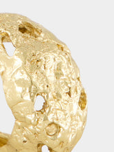 Paola Sighinolfi Galia 18k Gold Textured Ring