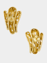 Paola Sighinolfi Gold-Plated Lis Sculptural Earrings