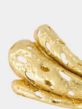Paola Sighinolfi Gold-Plated Lis Sculptural Earrings