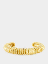 Paola Sighinolfi 18kt Gold Plated Capital Statement Bracelet