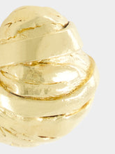 Paola Sighinolfi Juno 18k Gold-Plated Textured Earring