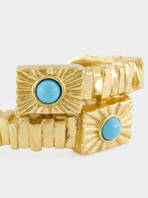Paola Sighinolfi Kabala 18K Gold and Turquoise Bracelet