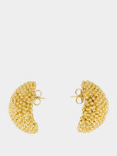 Paola Sighinolfi Dafne 18K Gold Textured Earrings