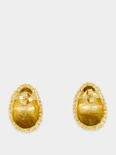 Paola Sighinolfi Dafne 18K Gold Textured Earrings