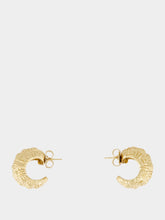 Paola Sighinolfi Gold Ilsa 18k Gold-Plated Hoop Earrings