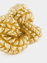 Paola Sighinolfi Knot Ring in 18K Gold Plated Pewter