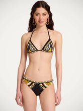 La DoubleJ Sanctuary Placée Black Lycra Bikini Top