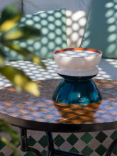 Côté Bougie Sarah Blue Tamtam Medium Candle