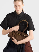 Prada Cocoa Brown Bonnie Leather Handbag