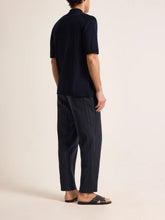 Orlebar Brown Night Iris Stripe Sonoran Trousers