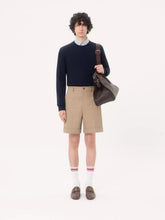 Valentino Garavani Beige Cotton Gabardine Bermuda Shorts