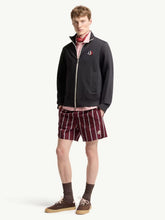 Moncler Navy Blue Logo Zip-Up Sweatshirt