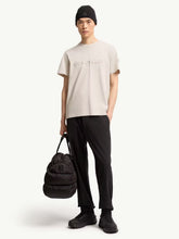 Moncler White Ivory Logo Cotton T-Shirt
