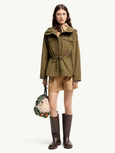 Moncler Olive Green Serin Hooded Parka