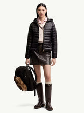 Moncler Black Igelhood Short Down Jacket
