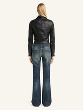 Courrèges Black Reedition Leather Jacket