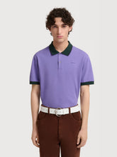 Marni Purple Contrast Trim Cotton Piqué Polo