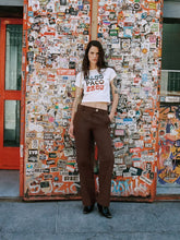 Rabanne White Paco Logo Cropped T-Shirt