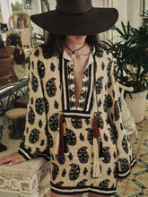 Johanna Ortiz Black and Ecru Brave Gaucha Necklace