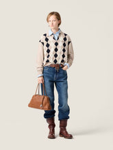 Miu Miu Navy High-Rise Loose Denim Jeans