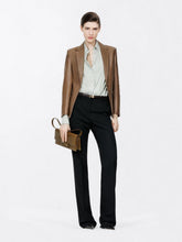 Tom Ford Taupe Lamb Leather Single-Breasted Jacket