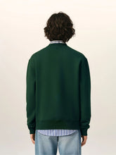 Ami Paris Bottle Green Ami De Coeur Cotton Sweatshirt