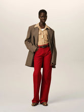 Ami Paris Ruby Red Large-Fit Cotton Jeans