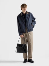 Prada Black Bonnie Leather Shoulder Bag
