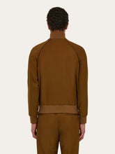 Ferragamo Brown Virgin Wool Track Jacket