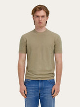 Ferragamo Safari Cotton Silk Knit T-Shirt