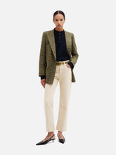 Blazé Milano Green Checked Olmida Everyday Double-Breasted Blazer