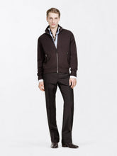 Tom Ford Chocolate Torte Full Zip Merino Wool Jacket