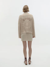 ESCVDO Ivory Solar Long Sleeve Shirt