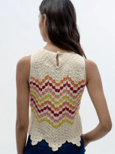 ESCVDO Cuenca Hand-Crocheted Cotton Tank Top