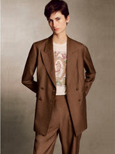 Gabriela Hearst Chestnut Angela Wool-Silk Blazer