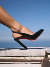 Christian Louboutin Black Fannylove 100 Slingback Pumps