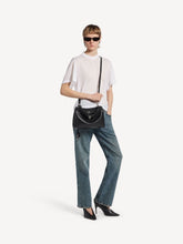 Balenciaga Black Small Rodeo Leather Handbag