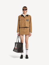 Balenciaga Beige Cropped Workwear Jacket