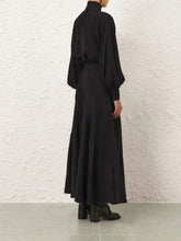 Zimmermann Black Bias Blouse