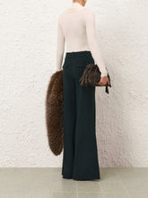 Zimmermann Cream Valiant Merino Scarf Top