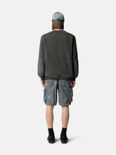 Stone Island Black Nylon Cargo Bermuda Shorts