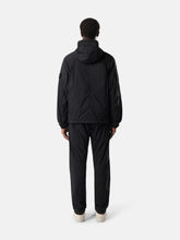 Stone Island Black Hooded Stretch Nylon Jacket
