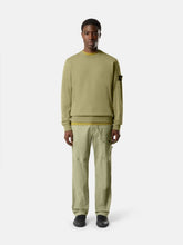 Stone Island Laurel Green Organic Cotton Sweatshirt