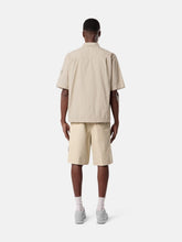 Stone Island Beige Ghost Brushed Nylon Short Sleeve Shirt