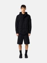 Stone Island Black Ghost Nylon Short Parka Jacket
