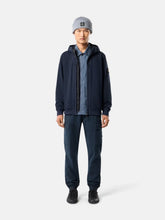 Stone Island Navy Blue Soft Shell Hooded Jacket