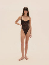 Haight Monica Jaguar Noir Swimsuit