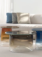 Maxdesign Smoke Grey Ice Murano Glass Table