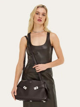 Ferragamo Brown Medium Hug Soft Shoulder Bag